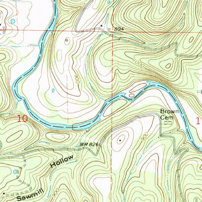 United States Geological Survey Jasper, AR (1967, 24000-Scale) digital map