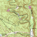 United States Geological Survey Jasper, GA (1973, 24000-Scale) digital map
