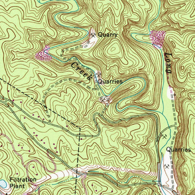United States Geological Survey Jasper, GA (1973, 24000-Scale) digital map