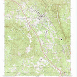 United States Geological Survey Jasper, GA (1992, 24000-Scale) digital map