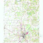 United States Geological Survey Jasper, IN (1960, 24000-Scale) digital map