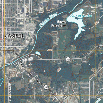 United States Geological Survey Jasper, IN (2010, 24000-Scale) digital map