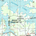 United States Geological Survey Jasper, IN-KY (1986, 100000-Scale) digital map