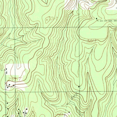 United States Geological Survey Jasper West, TX (1984, 24000-Scale) digital map