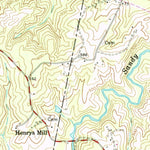 United States Geological Survey Java, VA (1966, 24000-Scale) digital map