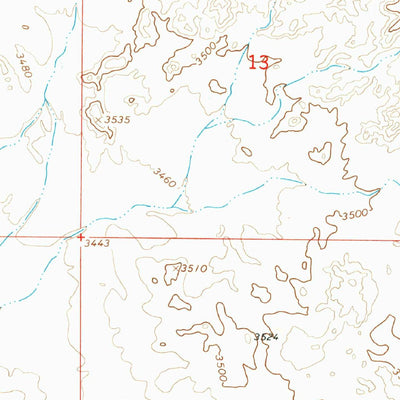 United States Geological Survey Javelina Peak, AZ (1966, 24000-Scale) digital map