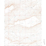 United States Geological Survey Jawbone Ranch, WY (1966, 24000-Scale) digital map