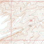 United States Geological Survey Jawbone Ranch, WY (1966, 24000-Scale) digital map