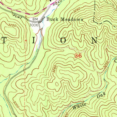 United States Geological Survey Jawbone Ridge, CA (1947, 24000-Scale) digital map