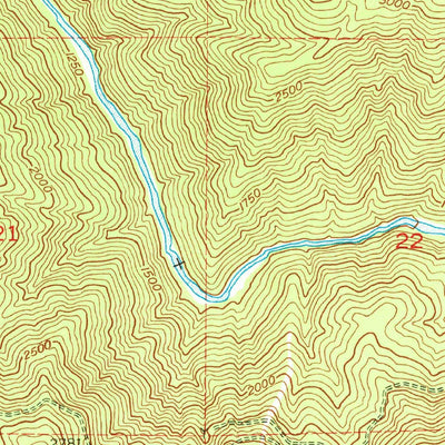 United States Geological Survey Jawbone Ridge, CA (1947, 24000-Scale) digital map
