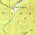 United States Geological Survey Jawbone Ridge, CA (1949, 24000-Scale) digital map