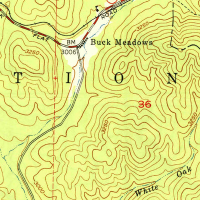 United States Geological Survey Jawbone Ridge, CA (1949, 24000-Scale) digital map