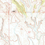United States Geological Survey Jay Em NW, WY (1990, 24000-Scale) digital map