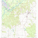 United States Geological Survey Jay, FL-AL (1978, 24000-Scale) digital map