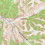 United States Geological Survey Jay, OK (1971, 24000-Scale) digital map