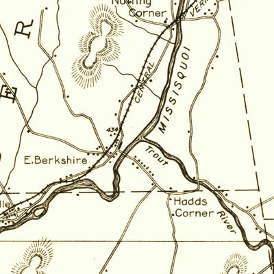 United States Geological Survey Jay Peak, VT (1920, 62500-Scale) digital map