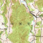 United States Geological Survey Jay Peak, VT (1953, 62500-Scale) digital map