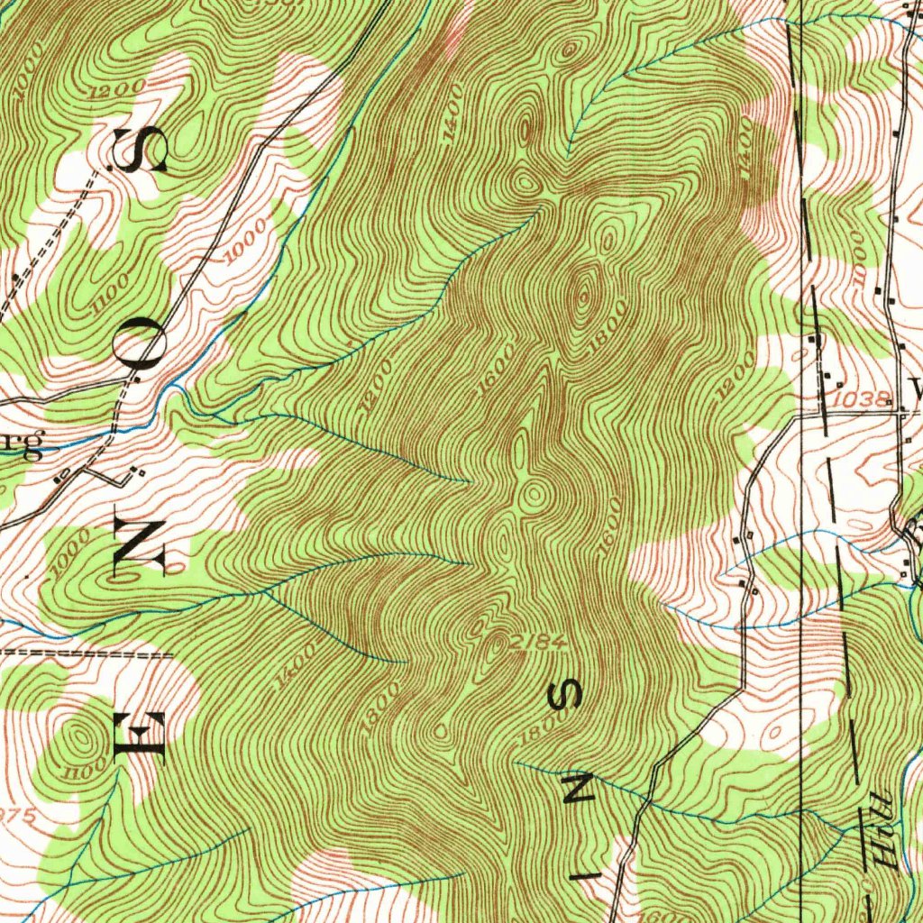Jay Peak, VT (1953, 62500-Scale) Map by United States Geological Survey ...