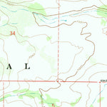 United States Geological Survey Jaycox Mountain, AZ (1970, 24000-Scale) digital map