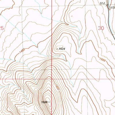 United States Geological Survey Jayhawk Well, NV (1981, 24000-Scale) digital map
