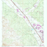 United States Geological Survey Jaynes, AZ (1968, 24000-Scale) digital map