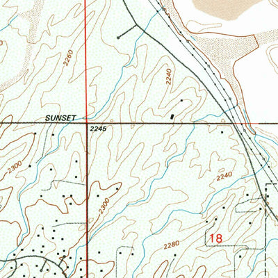 United States Geological Survey Jaynes, AZ (1992, 24000-Scale) digital map