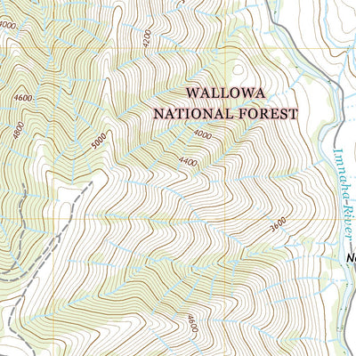 United States Geological Survey Jaynes Ridge, OR (2020, 24000-Scale) digital map