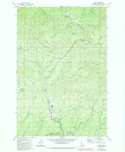 United States Geological Survey Jaype, ID (1981, 24000-Scale) digital map