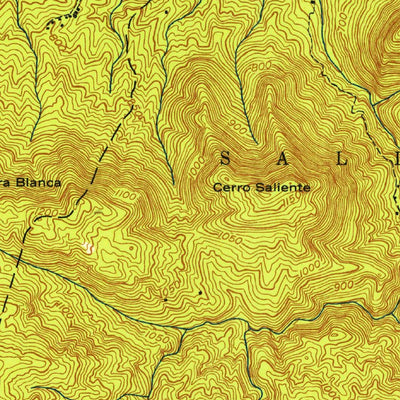 United States Geological Survey Jayuya, PR (1952, 30000-Scale) digital map