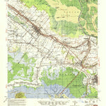 United States Geological Survey Jeanerette, LA (1954, 62500-Scale) digital map