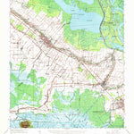 United States Geological Survey Jeanerette, LA (1963, 62500-Scale) digital map