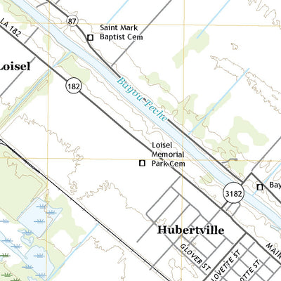 United States Geological Survey Jeanerette, LA (2020, 24000-Scale) digital map