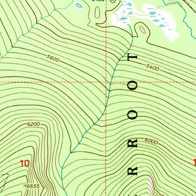 United States Geological Survey Jeanette Mountain, ID (1994, 24000-Scale) digital map