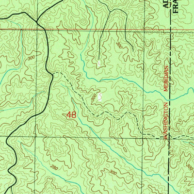 United States Geological Survey Jeannette, MS (1988, 24000-Scale) digital map