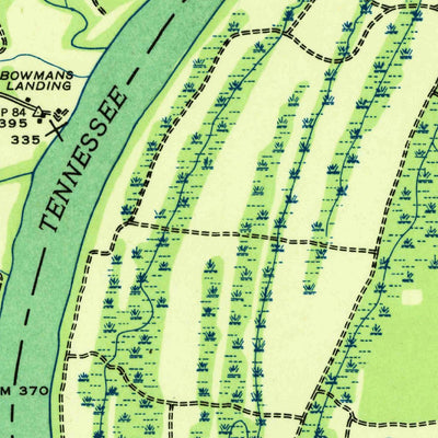 United States Geological Survey Jeannette, TN (1936, 24000-Scale) digital map