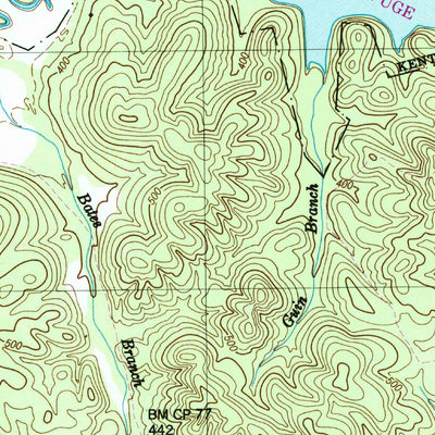 United States Geological Survey Jeannette, TN (1949, 24000-Scale) digital map