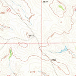 United States Geological Survey Jeans Fork SE, MT (1967, 24000-Scale) digital map