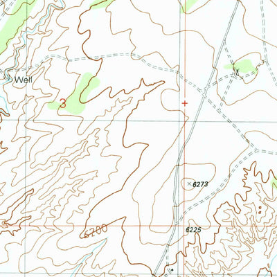 United States Geological Survey Jeddito Spring, AZ (1991, 24000-Scale) digital map