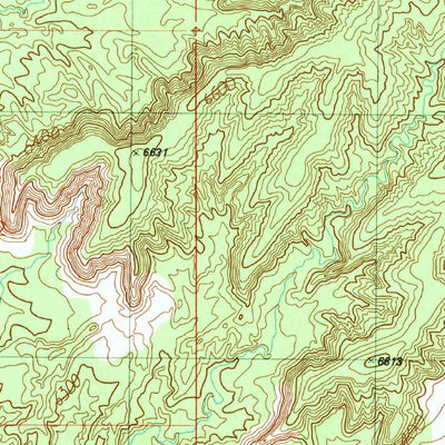 United States Geological Survey Jeddito Spring, AZ (1991, 24000-Scale) digital map