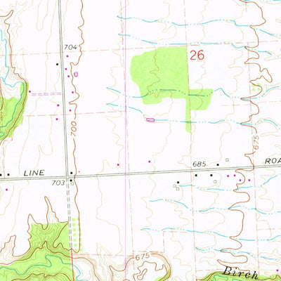 United States Geological Survey Jeddo, MI (1961, 24000-Scale) digital map