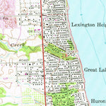 United States Geological Survey Jeddo, MI (1961, 24000-Scale) digital map