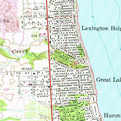 United States Geological Survey Jeddo, MI (1961, 24000-Scale) digital map