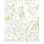 United States Geological Survey Jeff, AL (2020, 24000-Scale) digital map