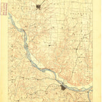 United States Geological Survey Jefferson City, MO (1886, 125000-Scale) digital map