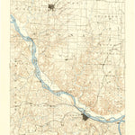 United States Geological Survey Jefferson City, MO (1894, 125000-Scale) digital map