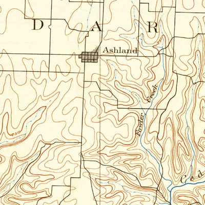 United States Geological Survey Jefferson City, MO (1894, 125000-Scale) digital map