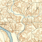 United States Geological Survey Jefferson City, MO (1894, 125000-Scale) digital map