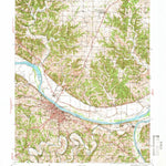 United States Geological Survey Jefferson City, MO (1939, 62500-Scale) digital map