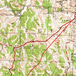 United States Geological Survey Jefferson City, MO (1939, 62500-Scale) digital map
