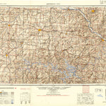 United States Geological Survey Jefferson City, MO (1954, 250000-Scale) digital map